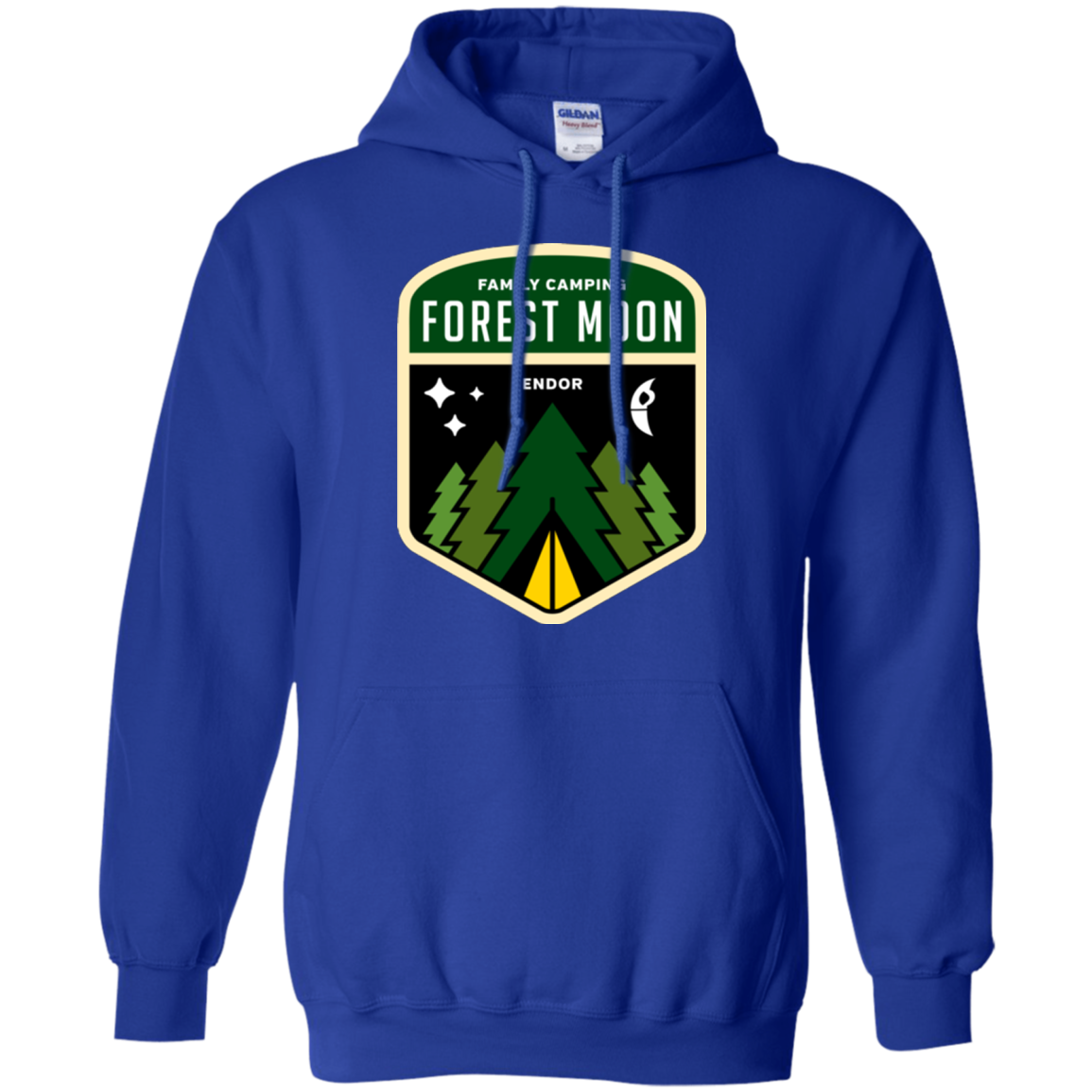 Forest Moon Pullover Hoodie