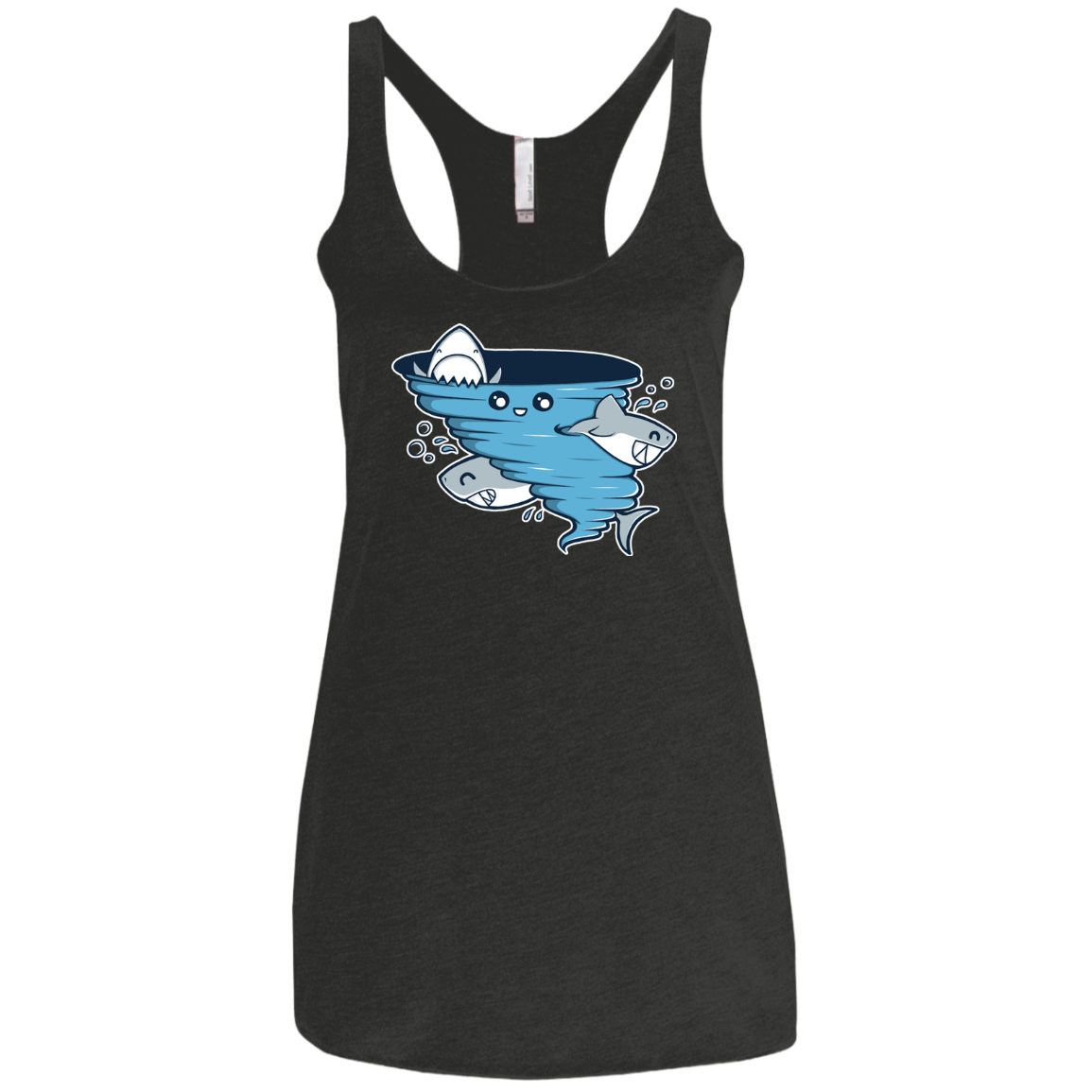 Cutenado Women's Triblend Racerback Tank