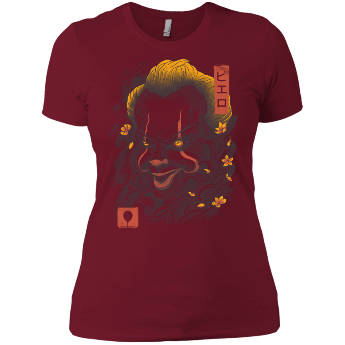 Oni Clown Mask Women's Premium T-Shirt