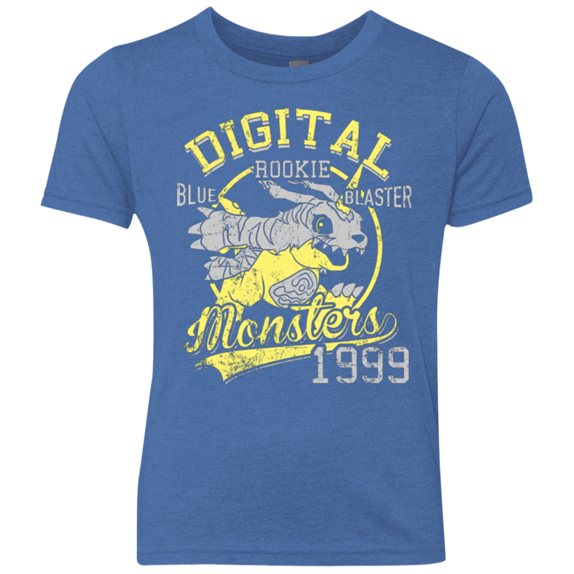 Blue Blaster Youth Triblend T-Shirt
