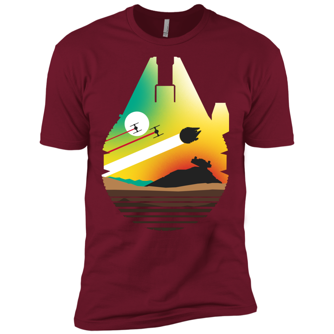 Escape from Desert Planet Men's Premium T-Shirt