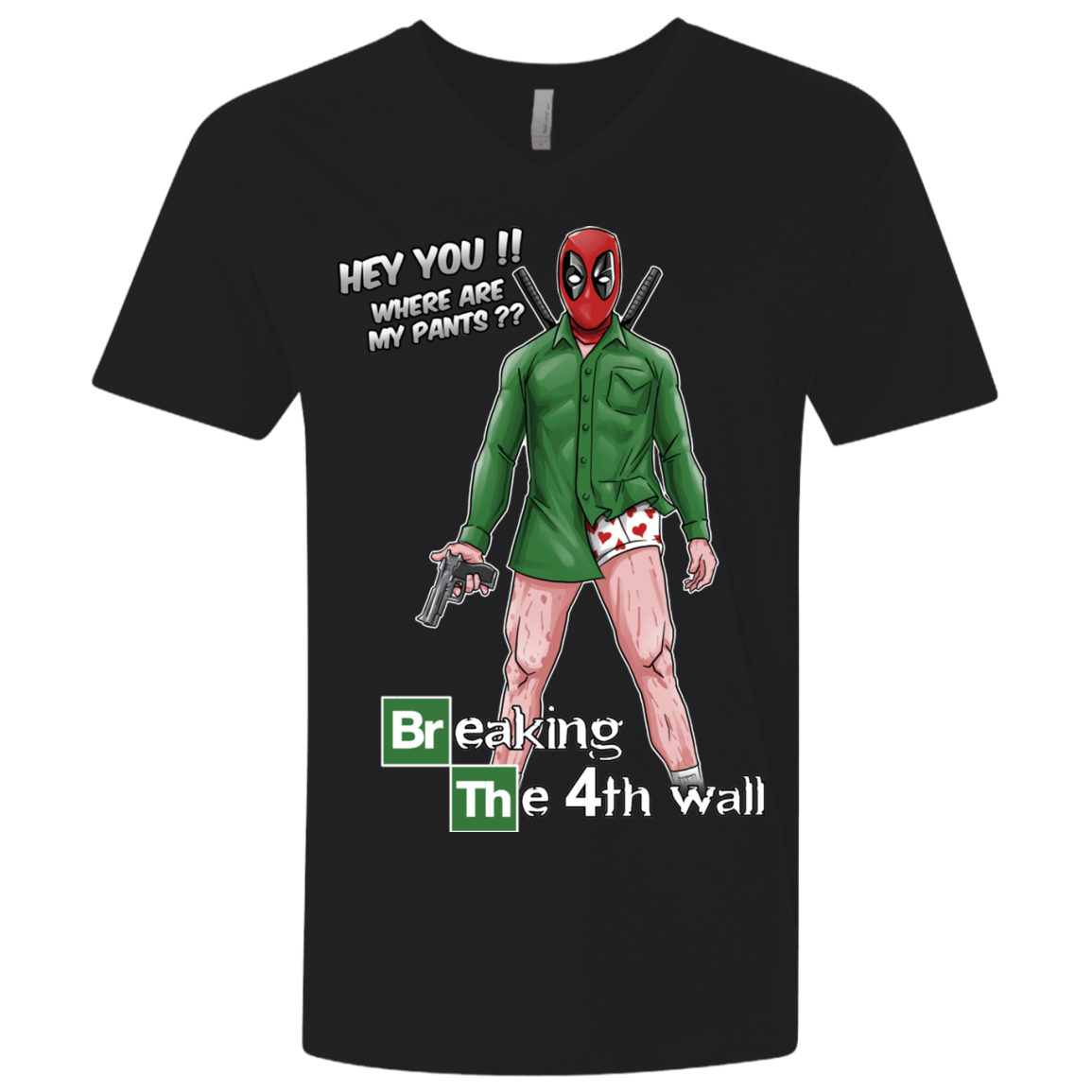 Breaking the 4th Wall Men's Premium V-Neck