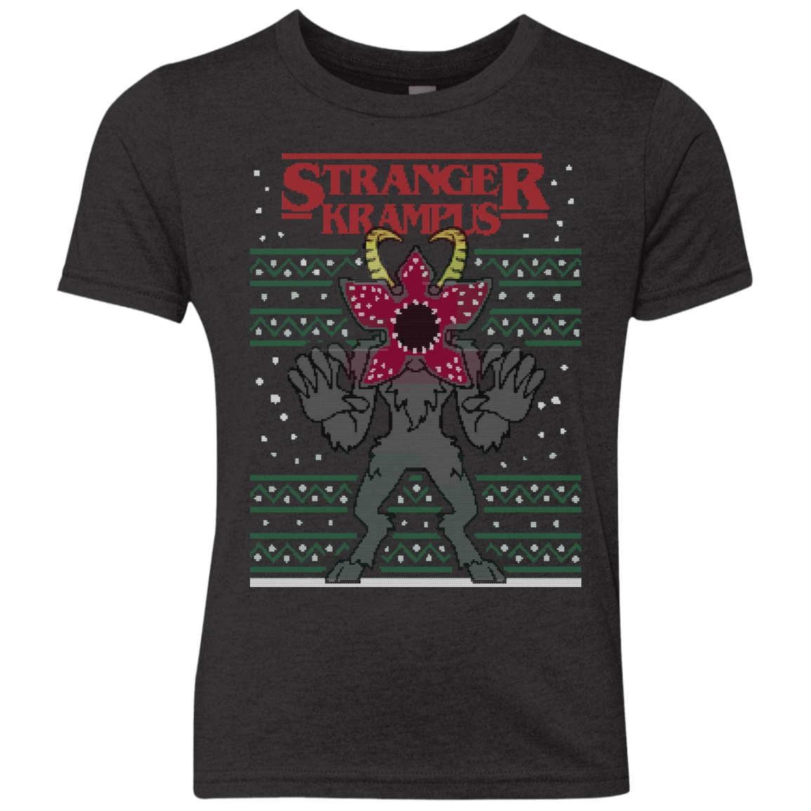 Stranger Krampus Youth Triblend T-Shirt