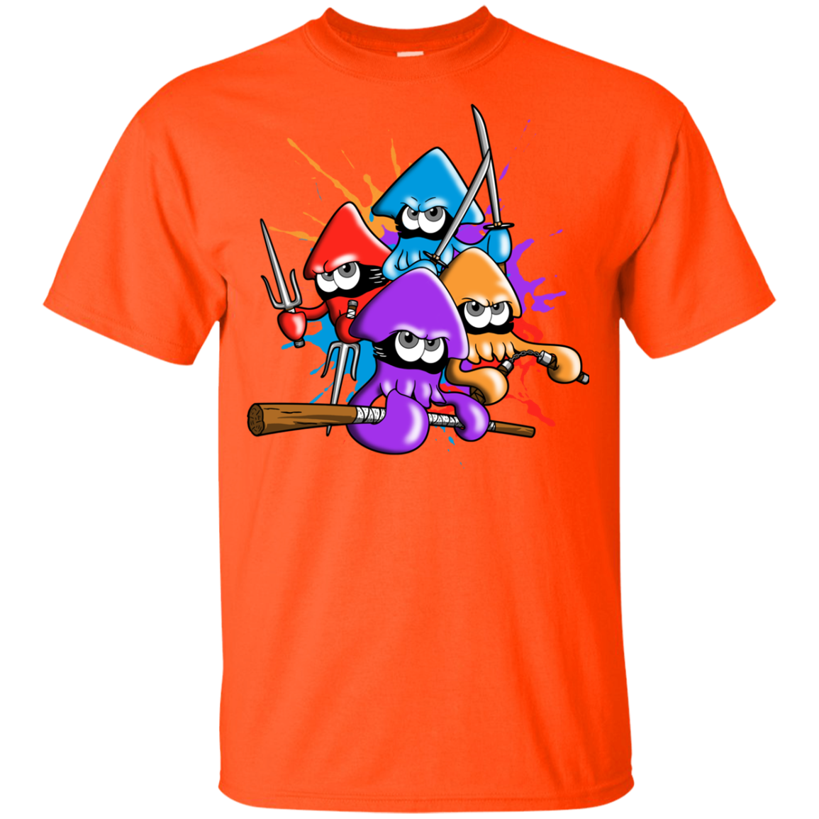 Teenage Mutant Ninja Squids Youth T-Shirt