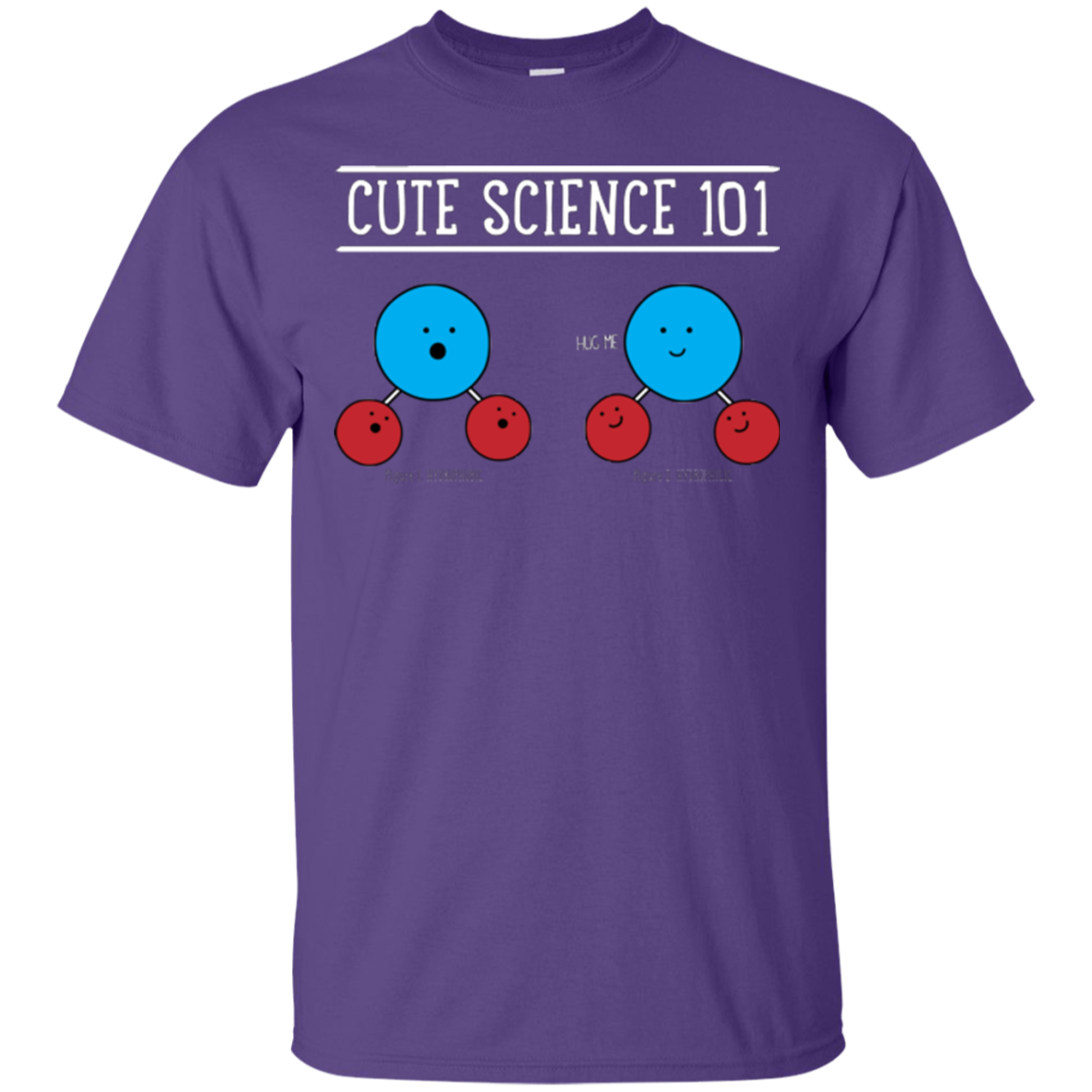 Cute Science - Hydrophobic & Hydrophillic T-Shirt