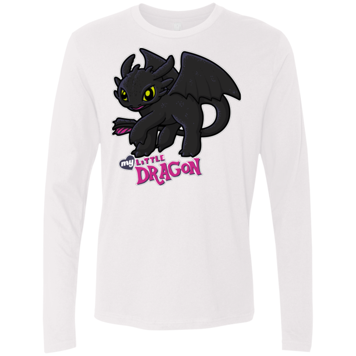 MY LITTLE DRAGON Men's Premium Long Sleeve