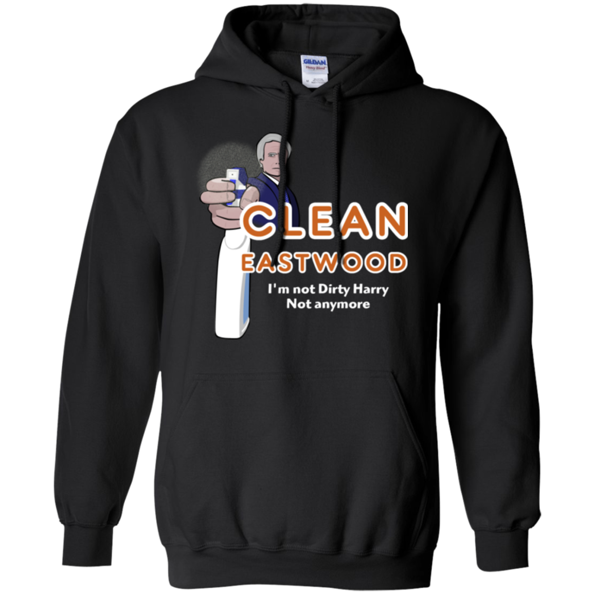 Clean Eastwood Pullover Hoodie