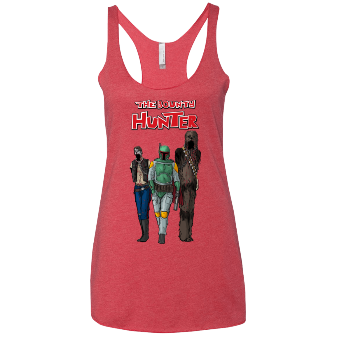 The Walking Bounty Hunter Women's Triblend Racerback Tank