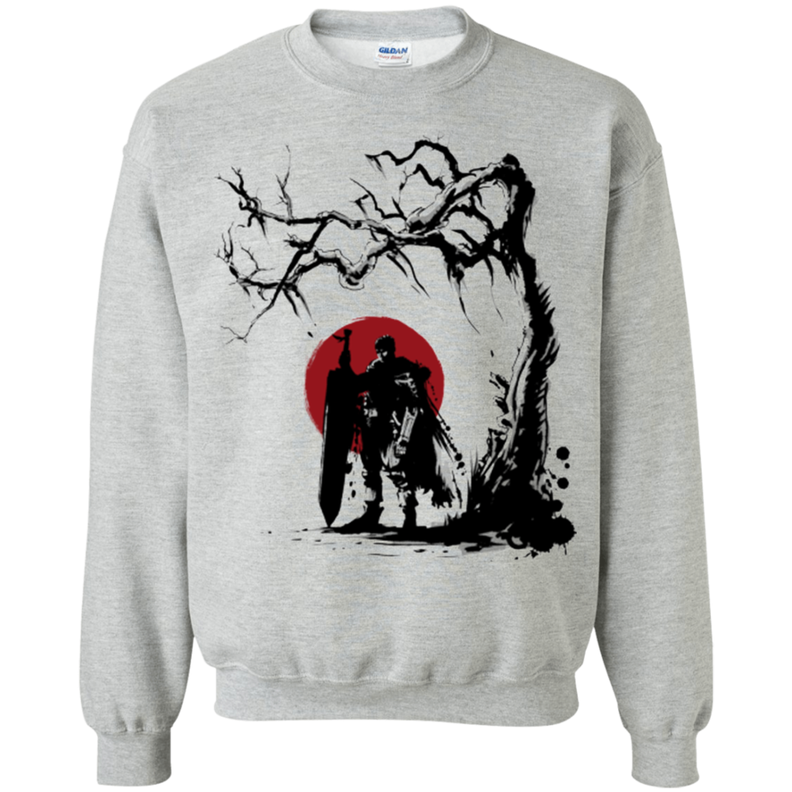 Black Swordsman under the sun Crewneck Sweatshirt