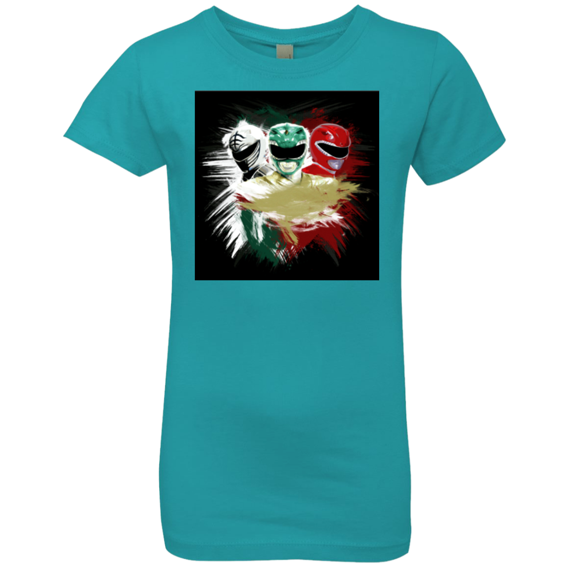 White Green Red Girls Premium T-Shirt
