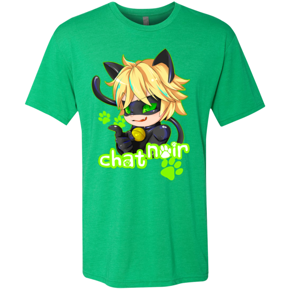 Chat Noir Men's Triblend T-Shirt