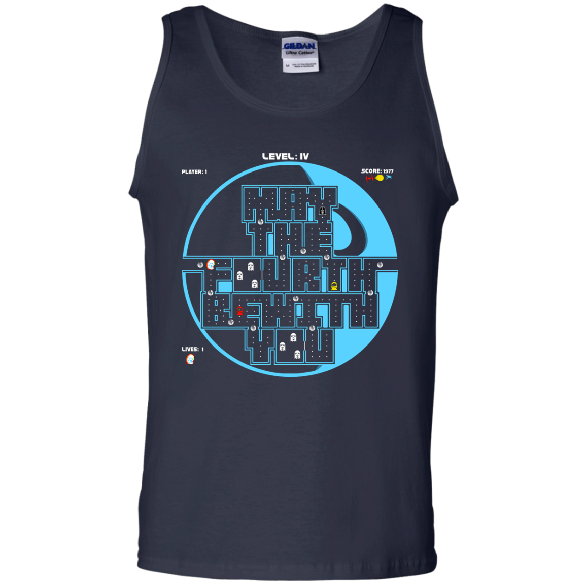 Pacman May The Fourth Men's Tank Top