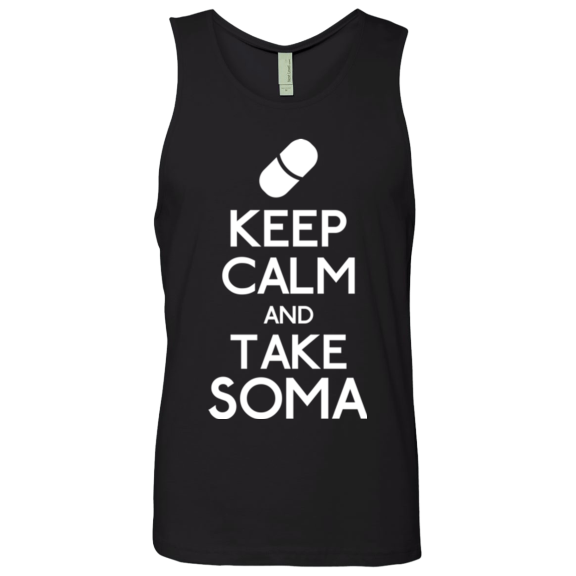 Keep Calm Soma Men's Premium Tank Top
