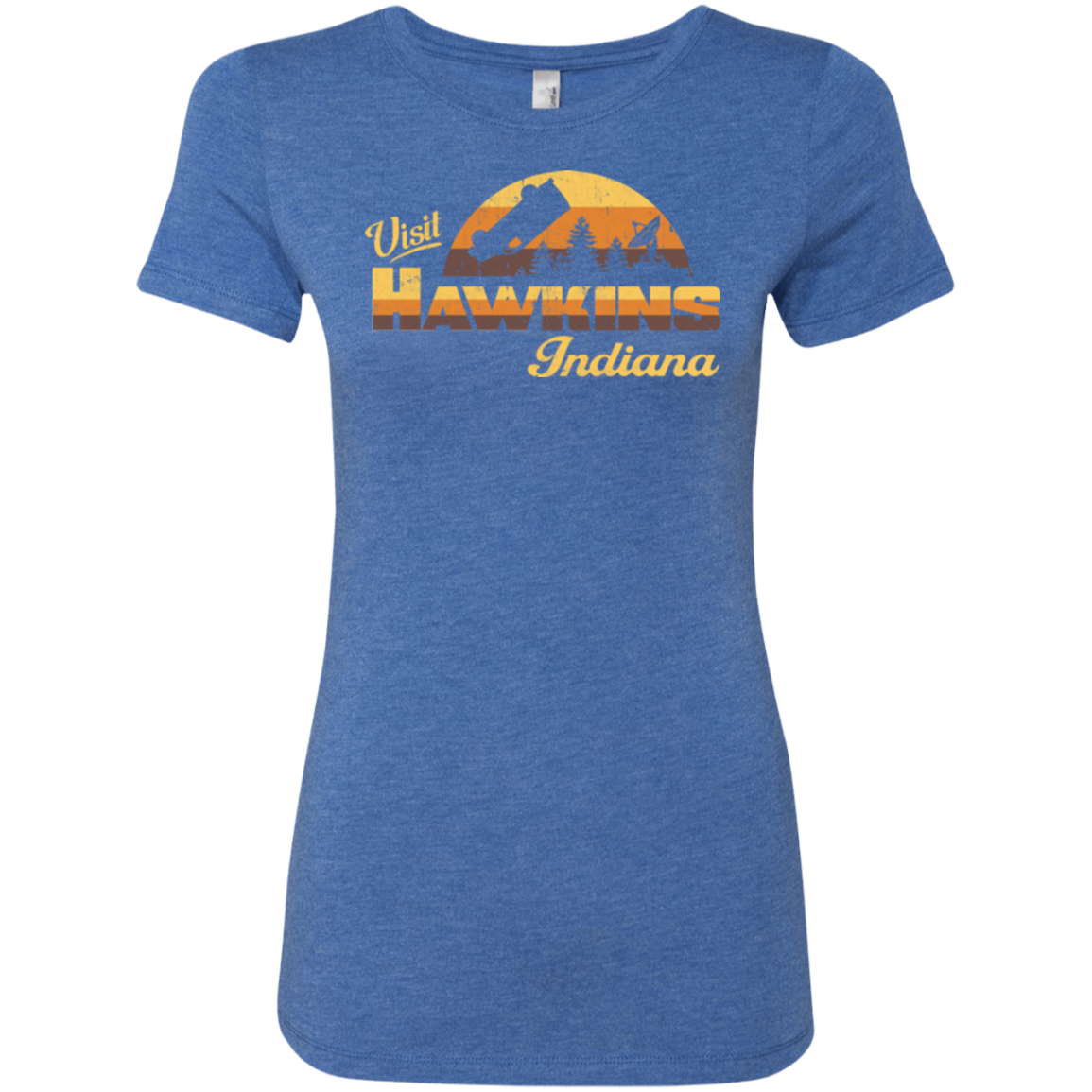 Visit Hawkins Women's Triblend T-Shirt