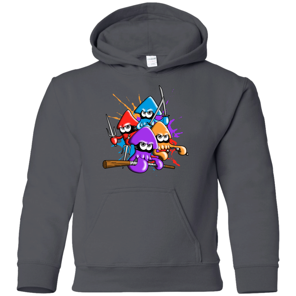 Teenage Mutant Ninja Squids Youth Hoodie