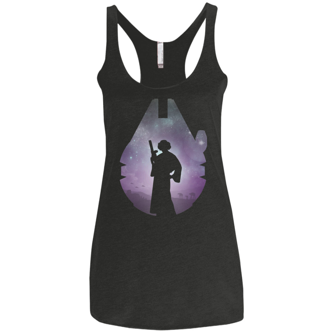 The Princess Women's Triblend Racerback Tank