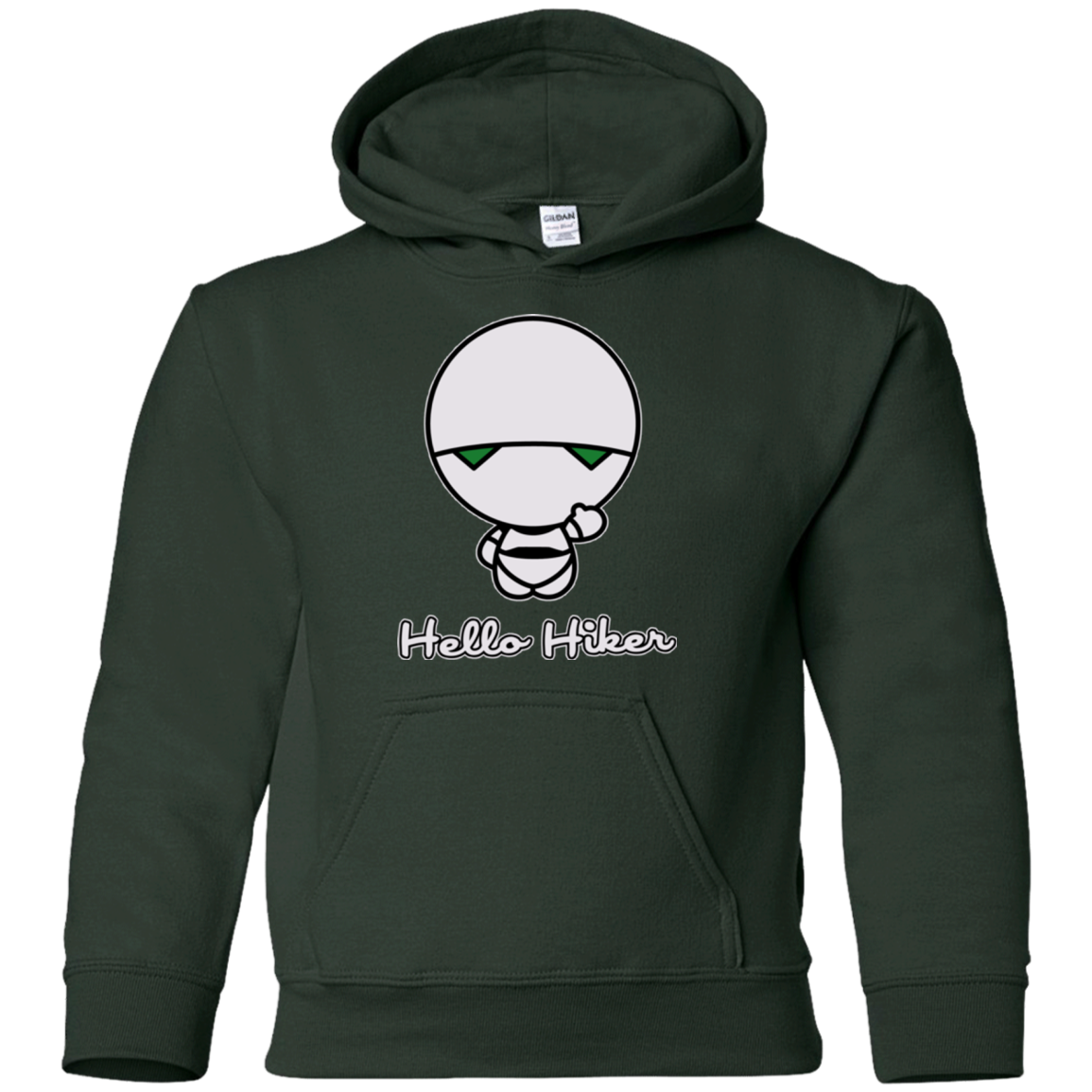 Hello Hiker Youth Hoodie