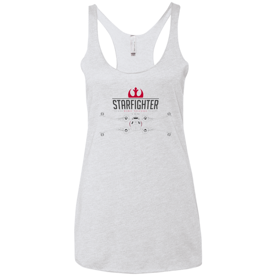 X Wing Women's Triblend Racerback Tank