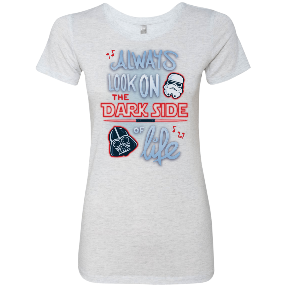 Dark Side of Life Women's Triblend T-Shirt