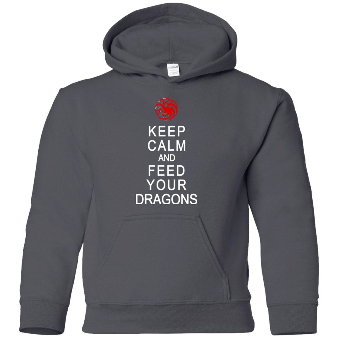 Feed dragons Youth Hoodie