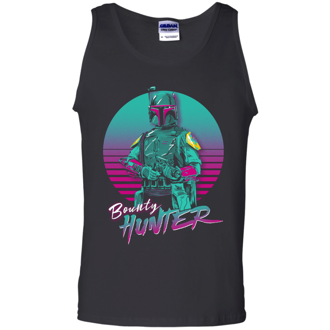 Retro Bounty Hunter Men's Tank Top