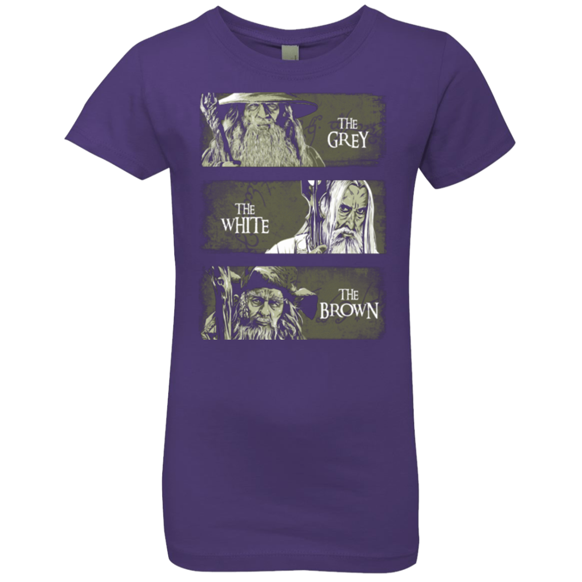 Wizards of Middle Earth Girls Premium T-Shirt