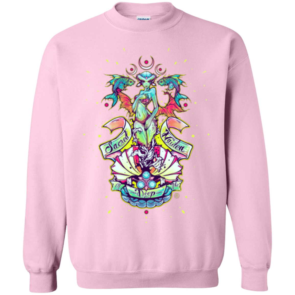 Sacred Maiden of the Deep Crewneck Sweatshirt