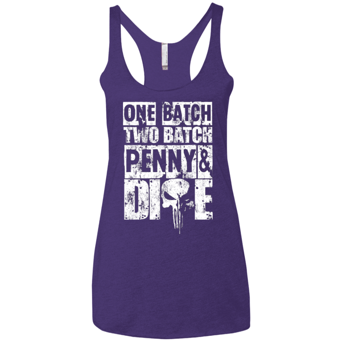 One Batch Two Batch Women's Triblend Racerback Tank