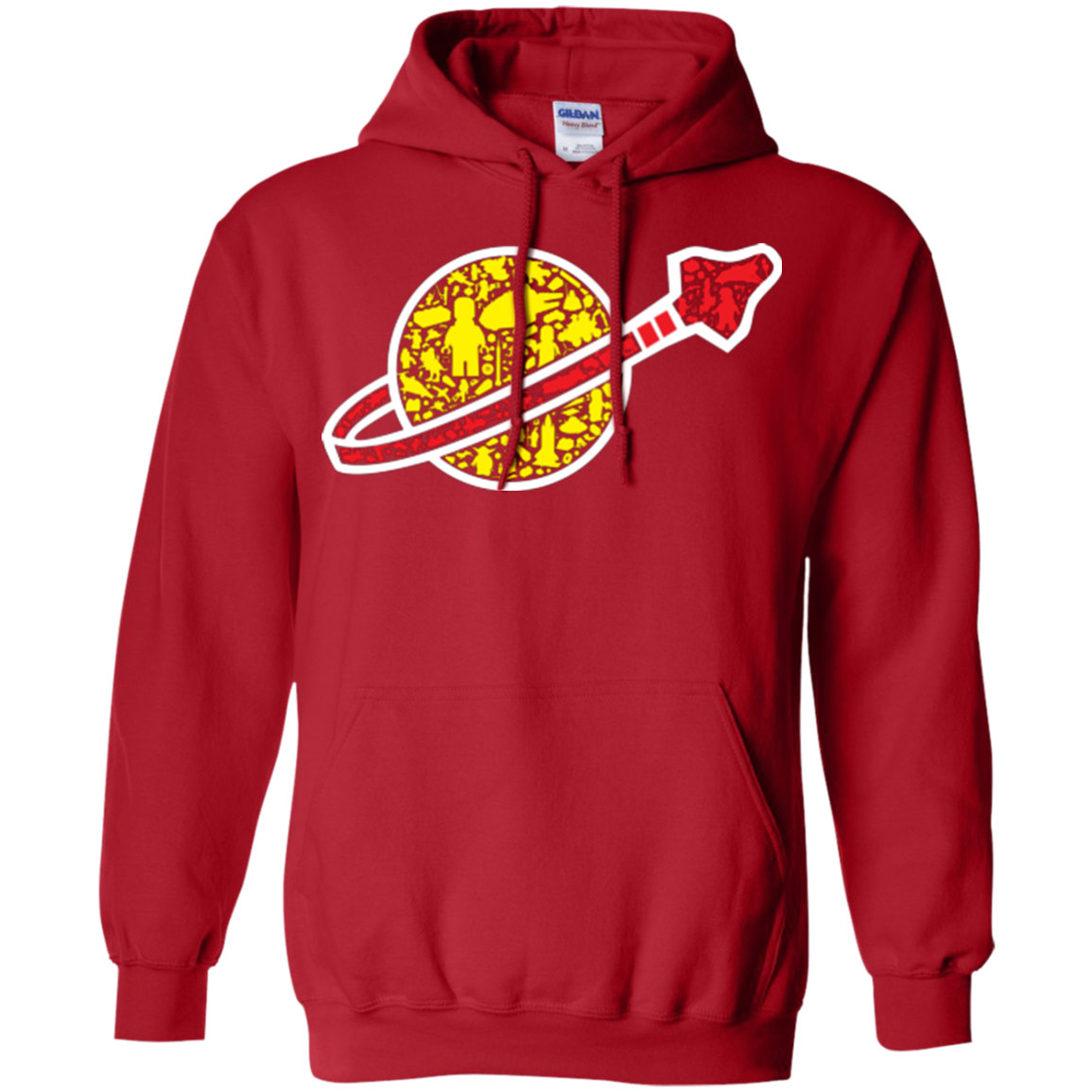 Building in Space Pullover Hoodie