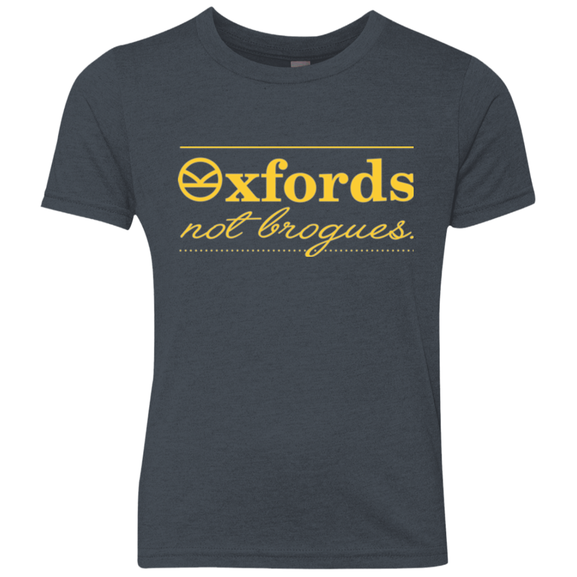Oxfords Not Brogues Youth Triblend T-Shirt