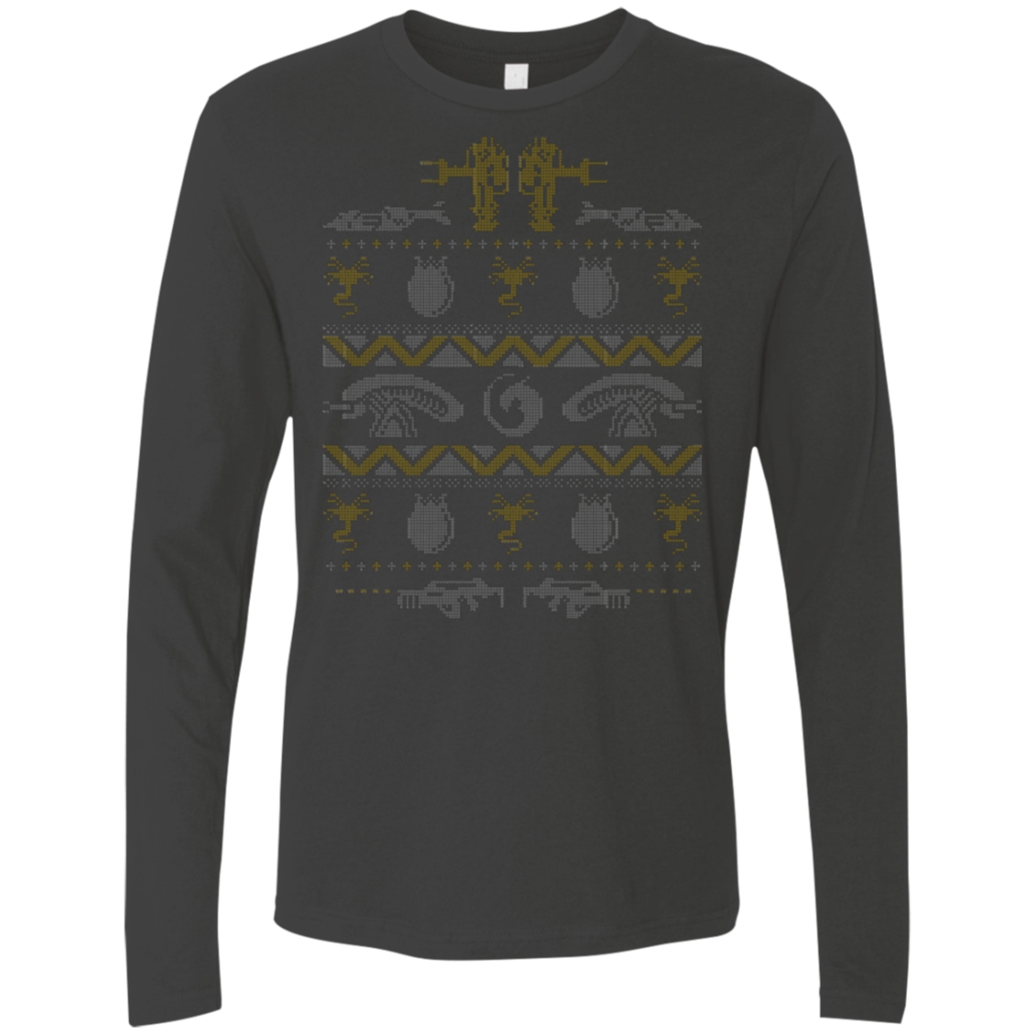 Xmas Bug Hunt Men's Premium Long Sleeve