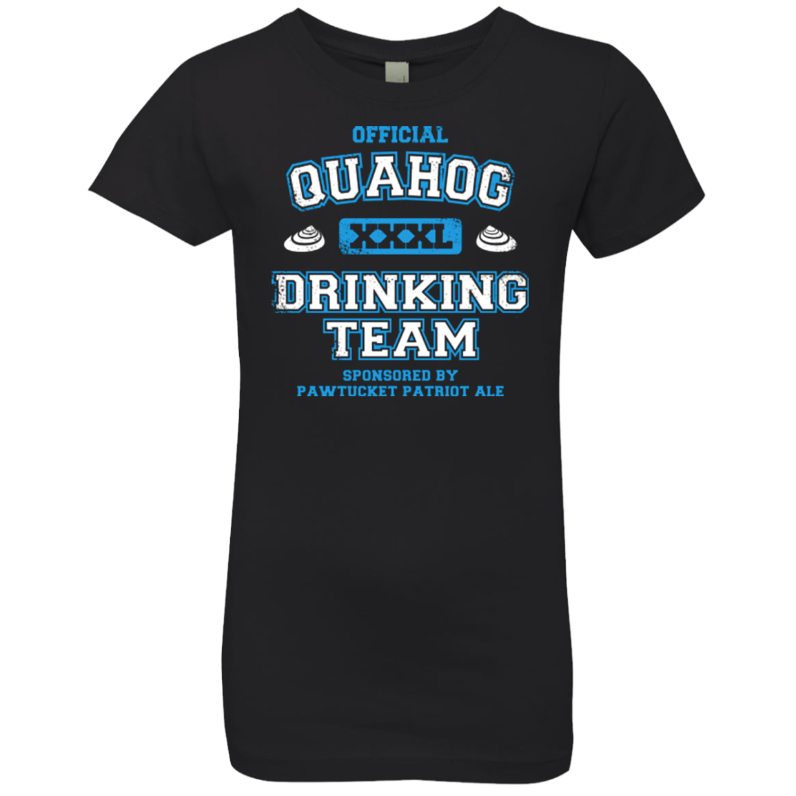 Quahog Drinking Team Girls Premium T-Shirt