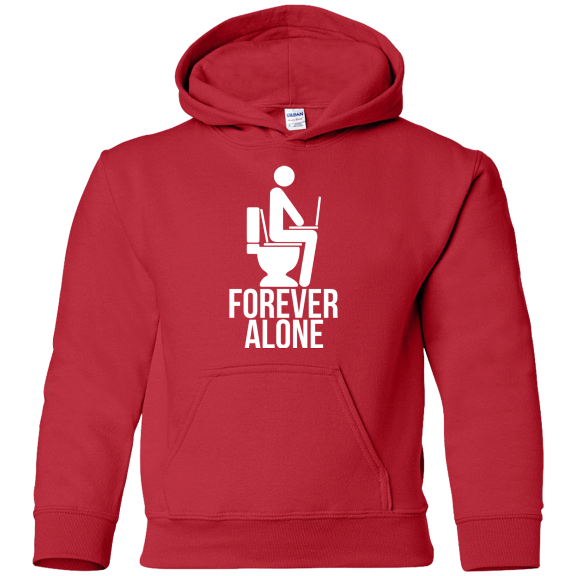 Forever alone Youth Hoodie