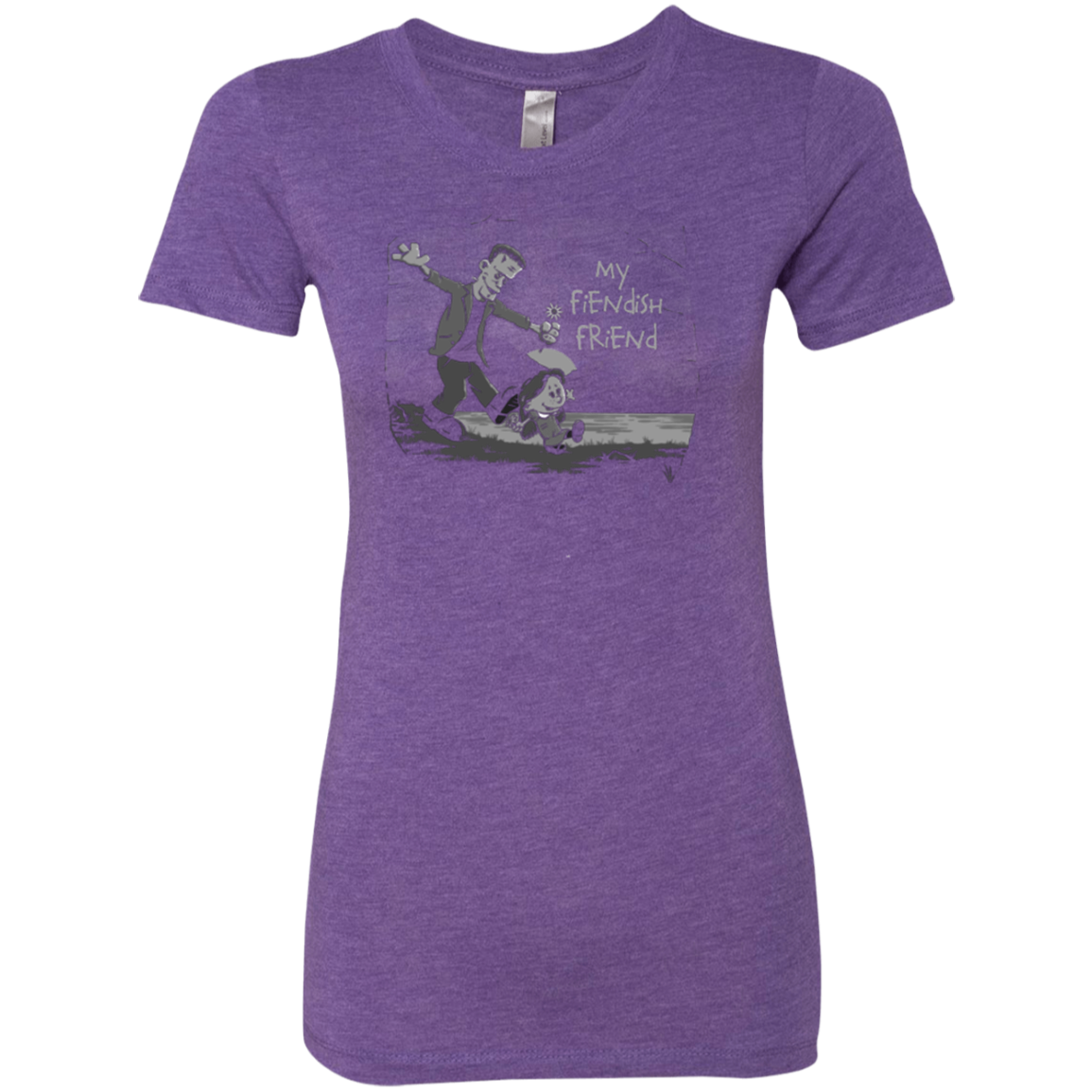 My Fiendish Friend Women's Triblend T-Shirt