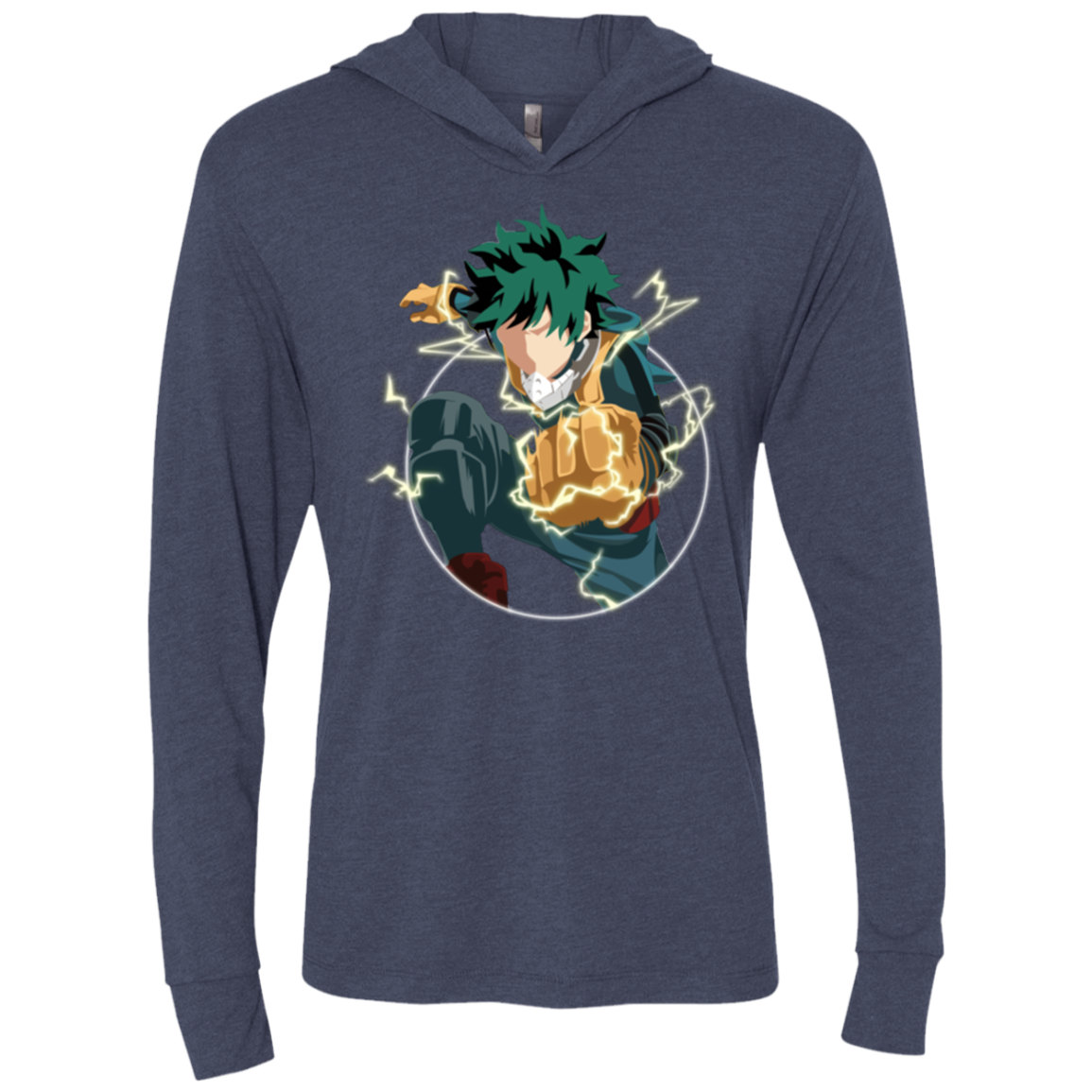 Plus Ultra Triblend Long Sleeve Hoodie Tee