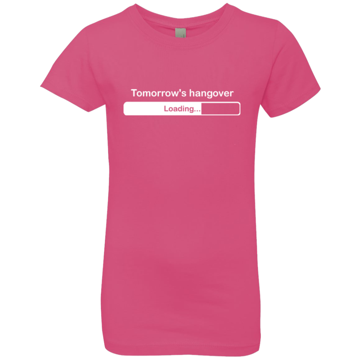 Tomorrow's hangover Girls Premium T-Shirt