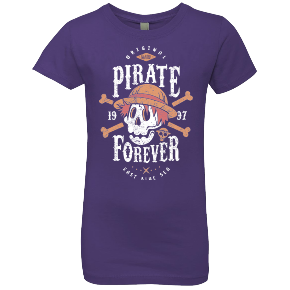 Wanted Pirate Forever Girls Premium T-Shirt
