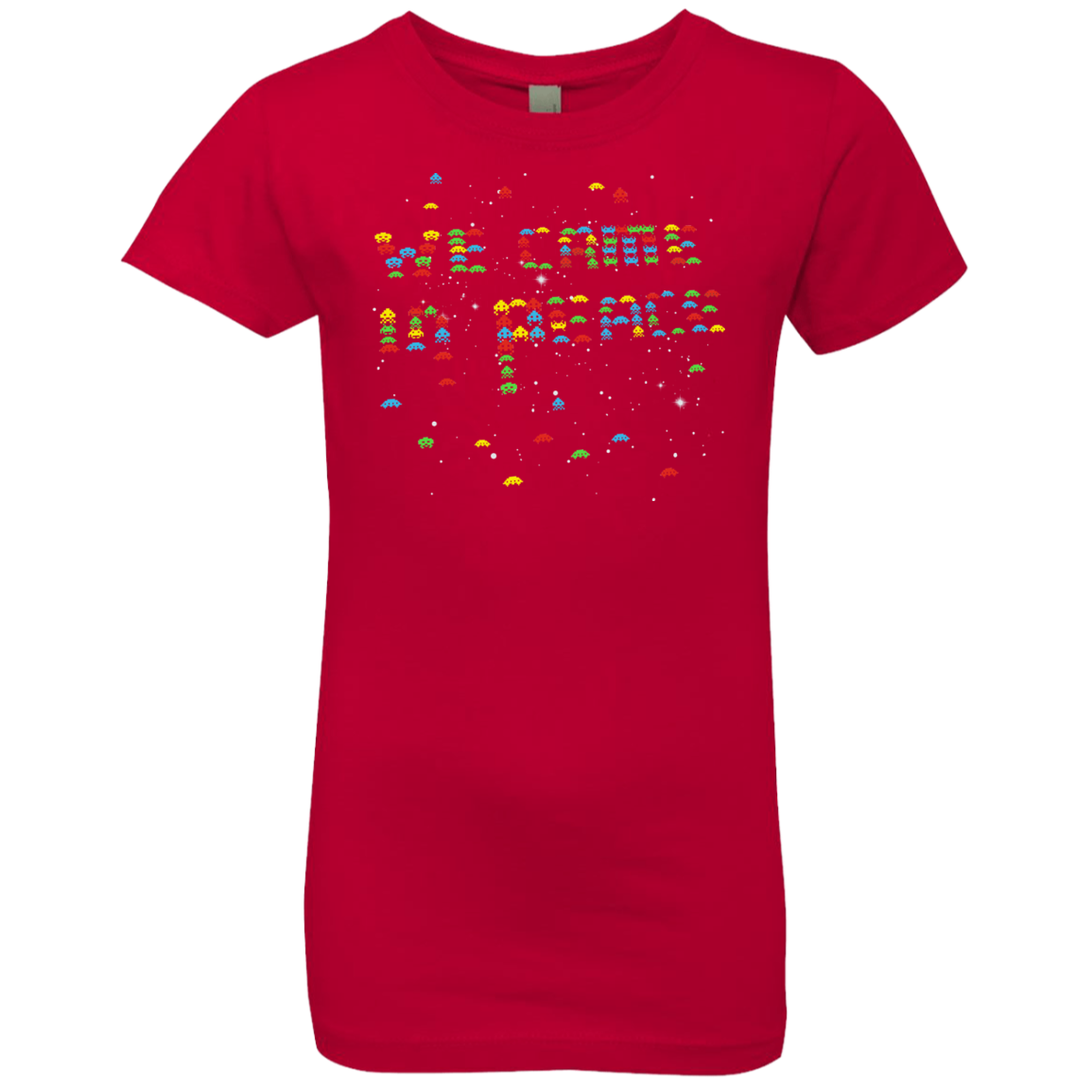 We came in peace Girls Premium T-Shirt