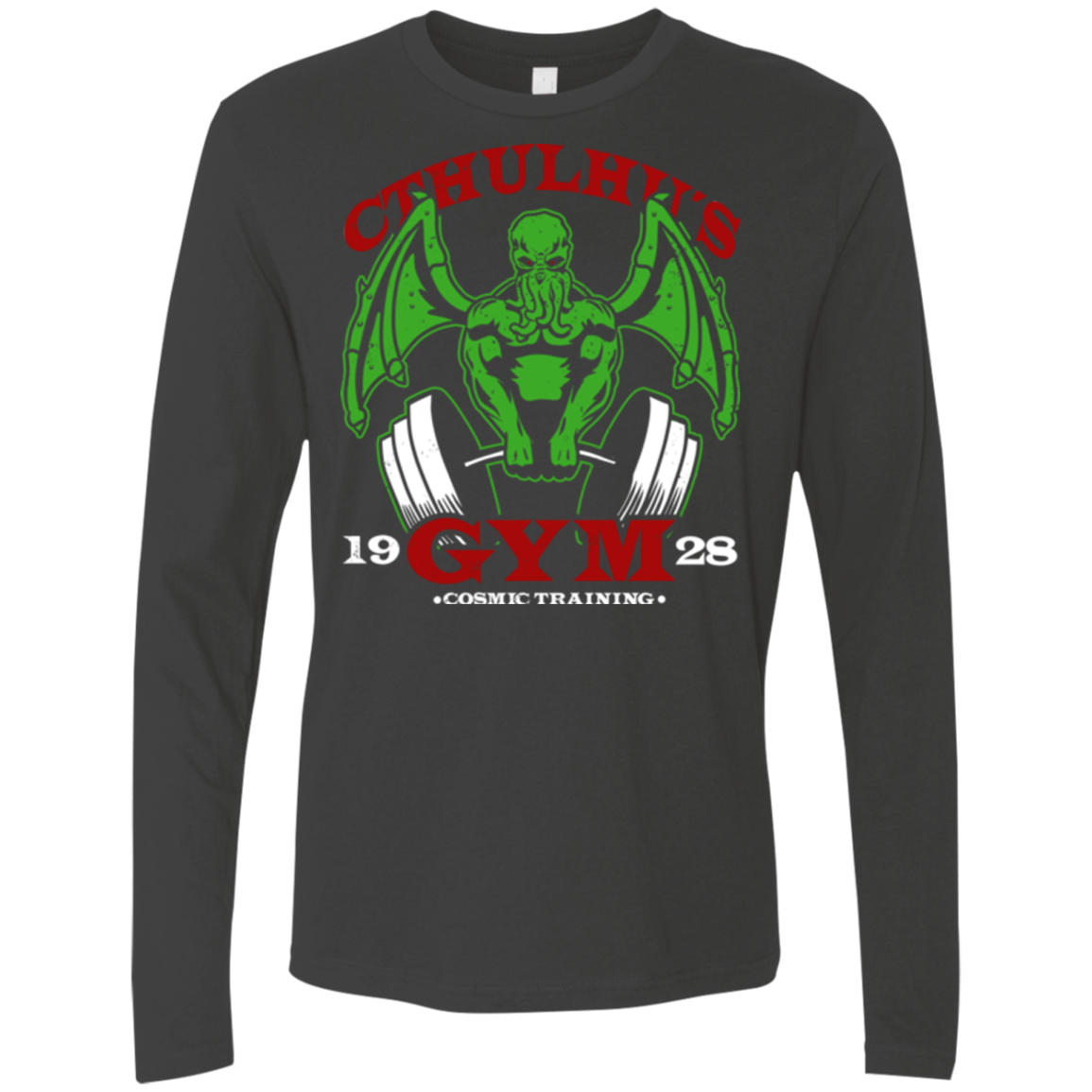 Cthulhu Gym Men's Premium Long Sleeve