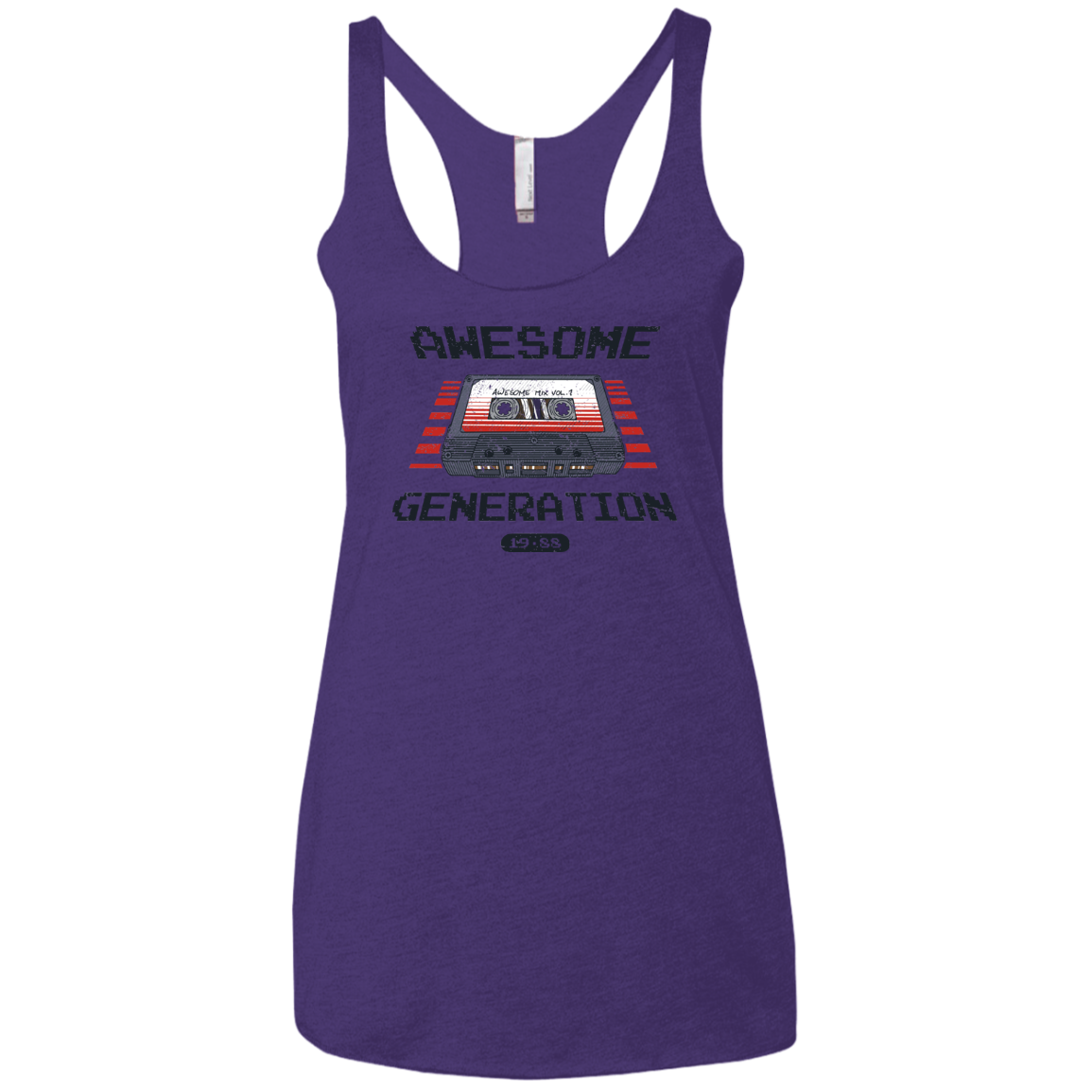 Awesome Generation Women's Triblend Racerback Tank