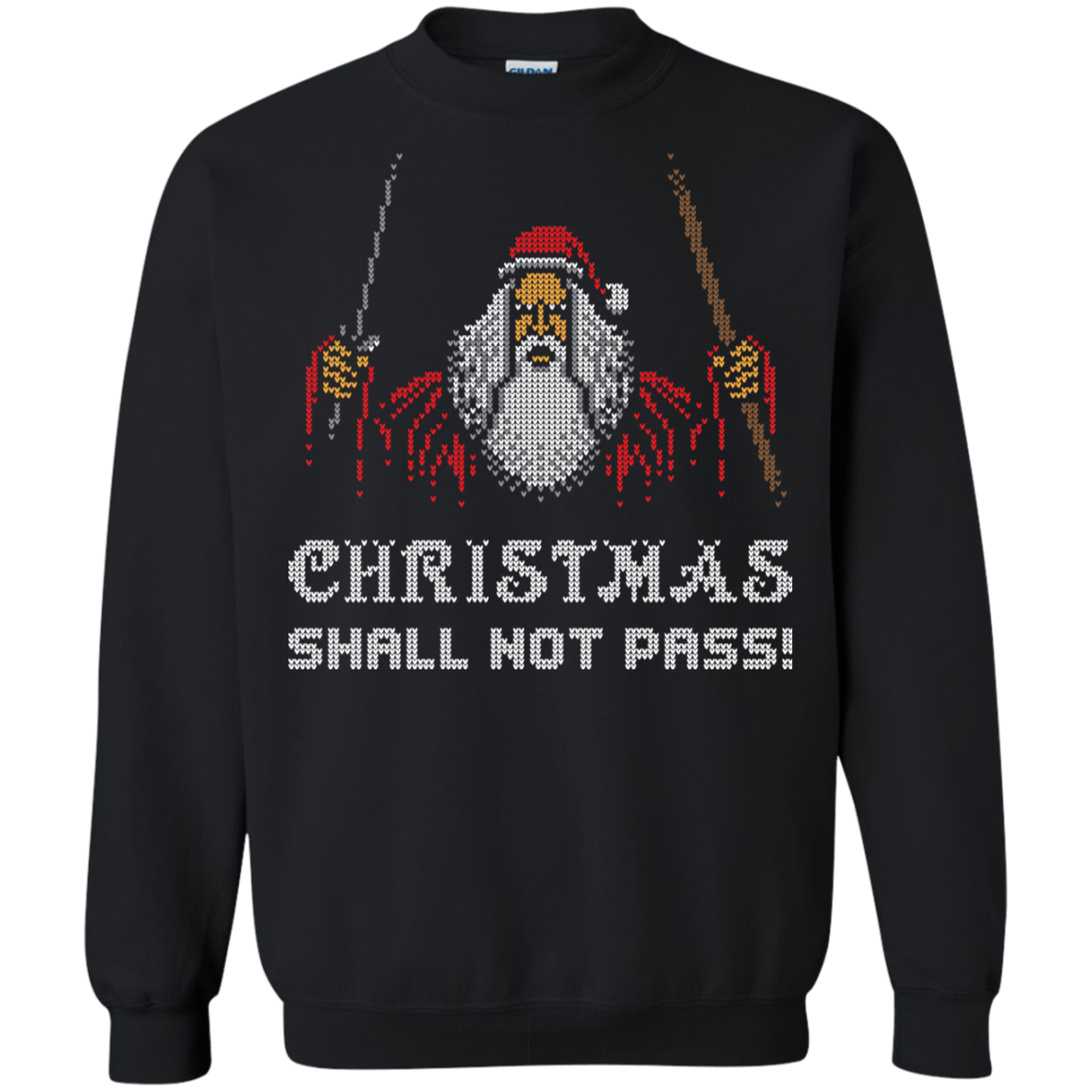 Xmas shall not pass Crewneck Sweatshirt