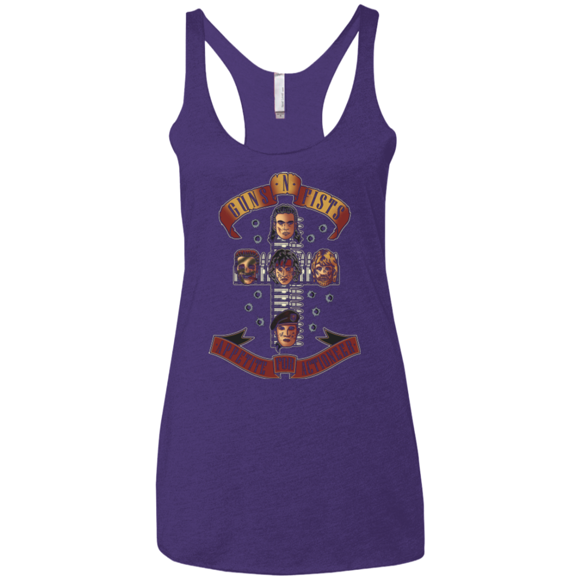 Appetite for Actioneer Women's Triblend Racerback Tank