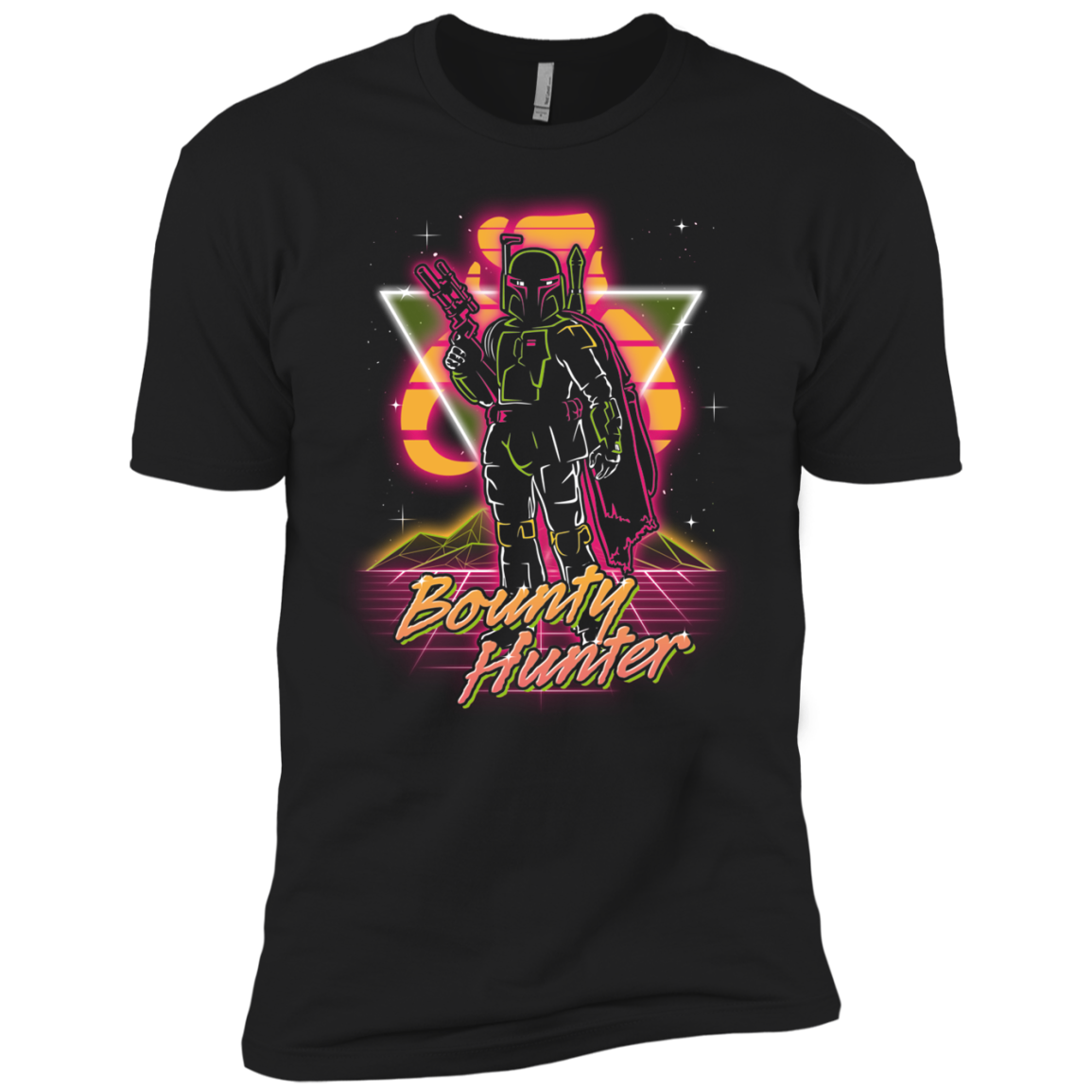 Retro Bounty Hunter Boys Premium T-Shirt