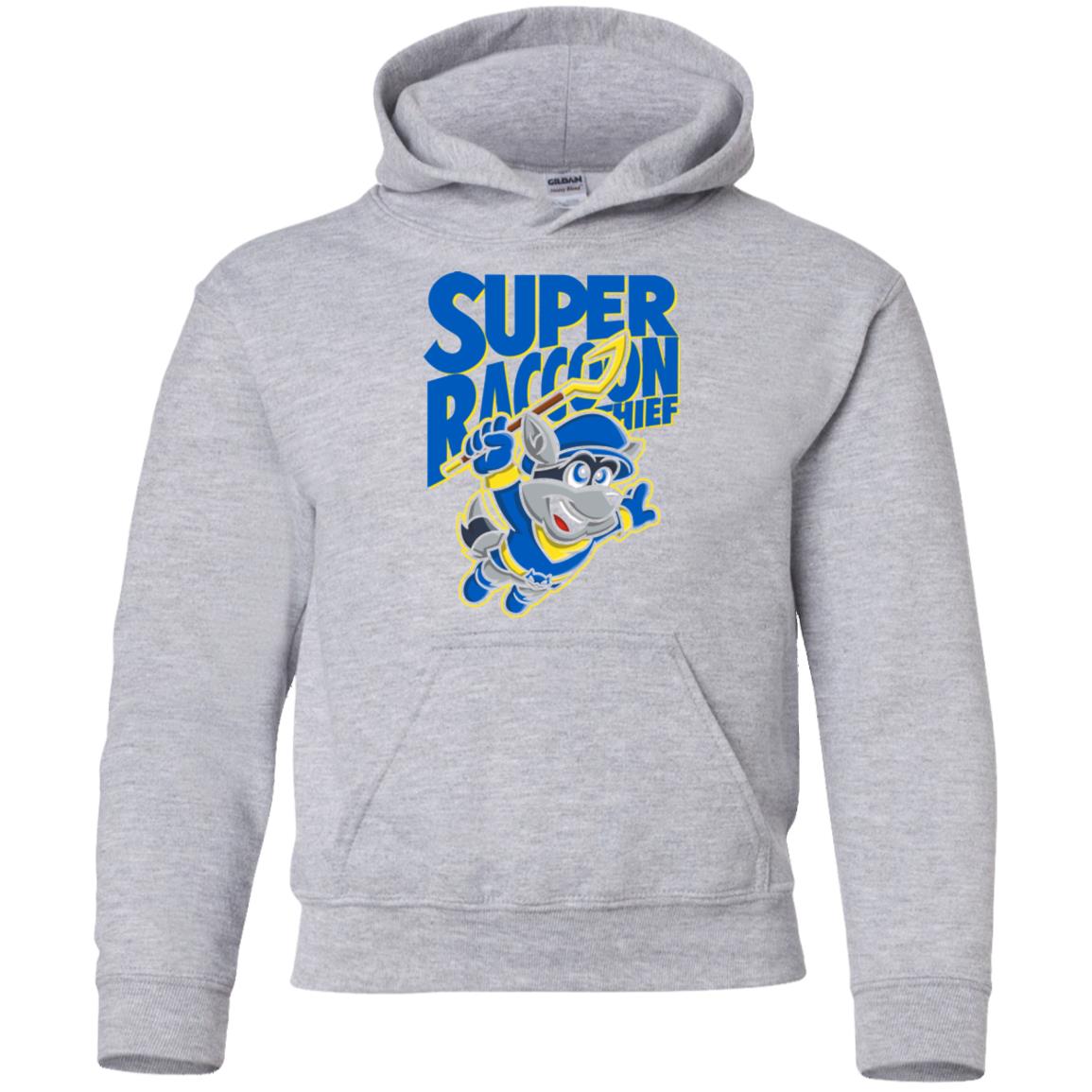 Super Racoon Thief Youth Hoodie