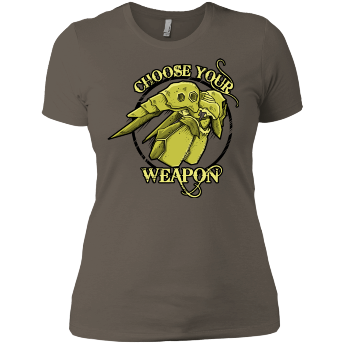 CHOOSE YOUR WEAPON Women's Premium T-Shirt