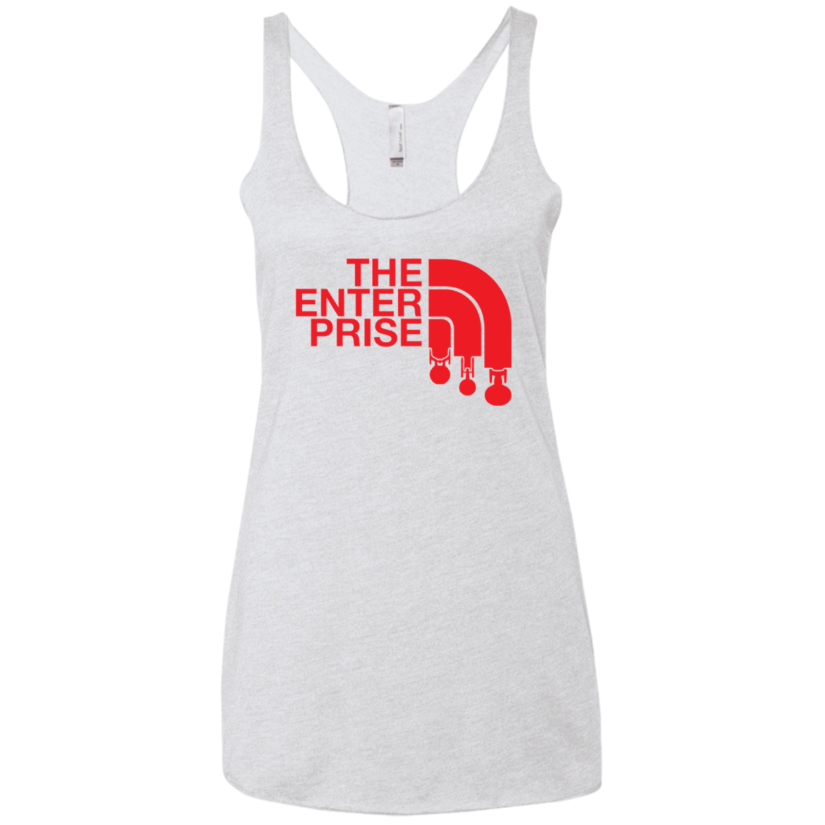 The Enterprise Women's Triblend Racerback Tank