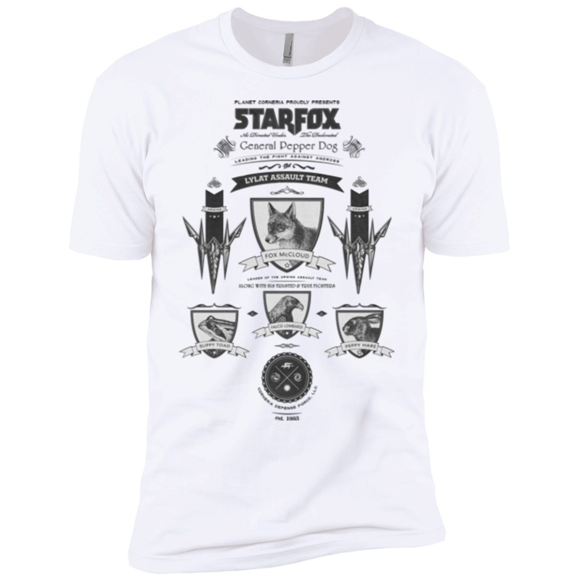 Star Fox Vintage Boys Premium T-Shirt