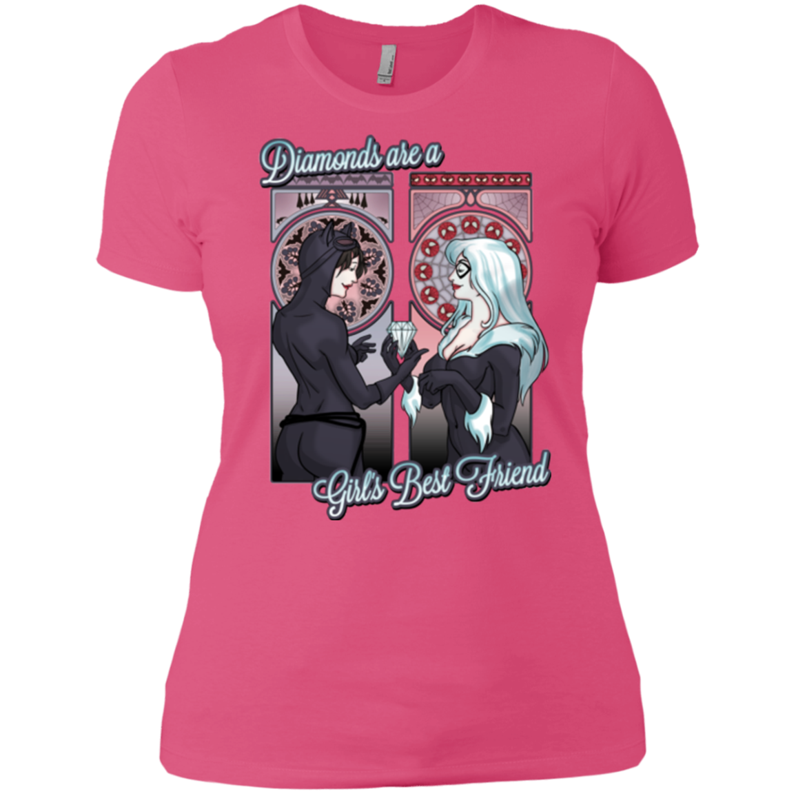 Diamonds are a Girl's Best Friend Women's Premium T-Shirt