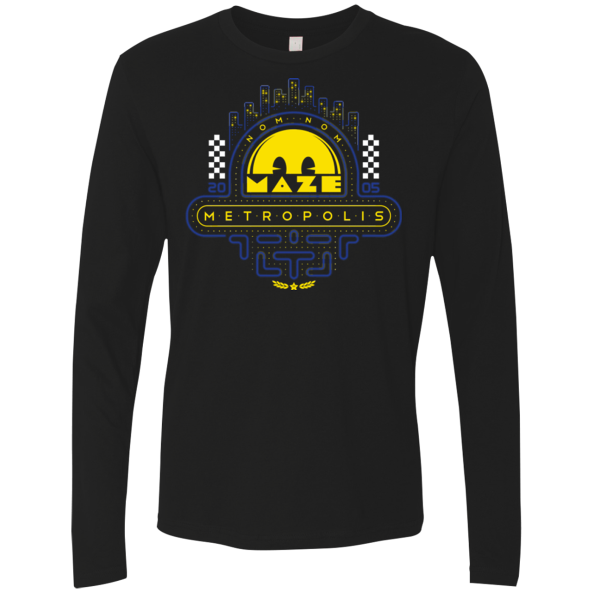 Maze Metropolis Men's Premium Long Sleeve