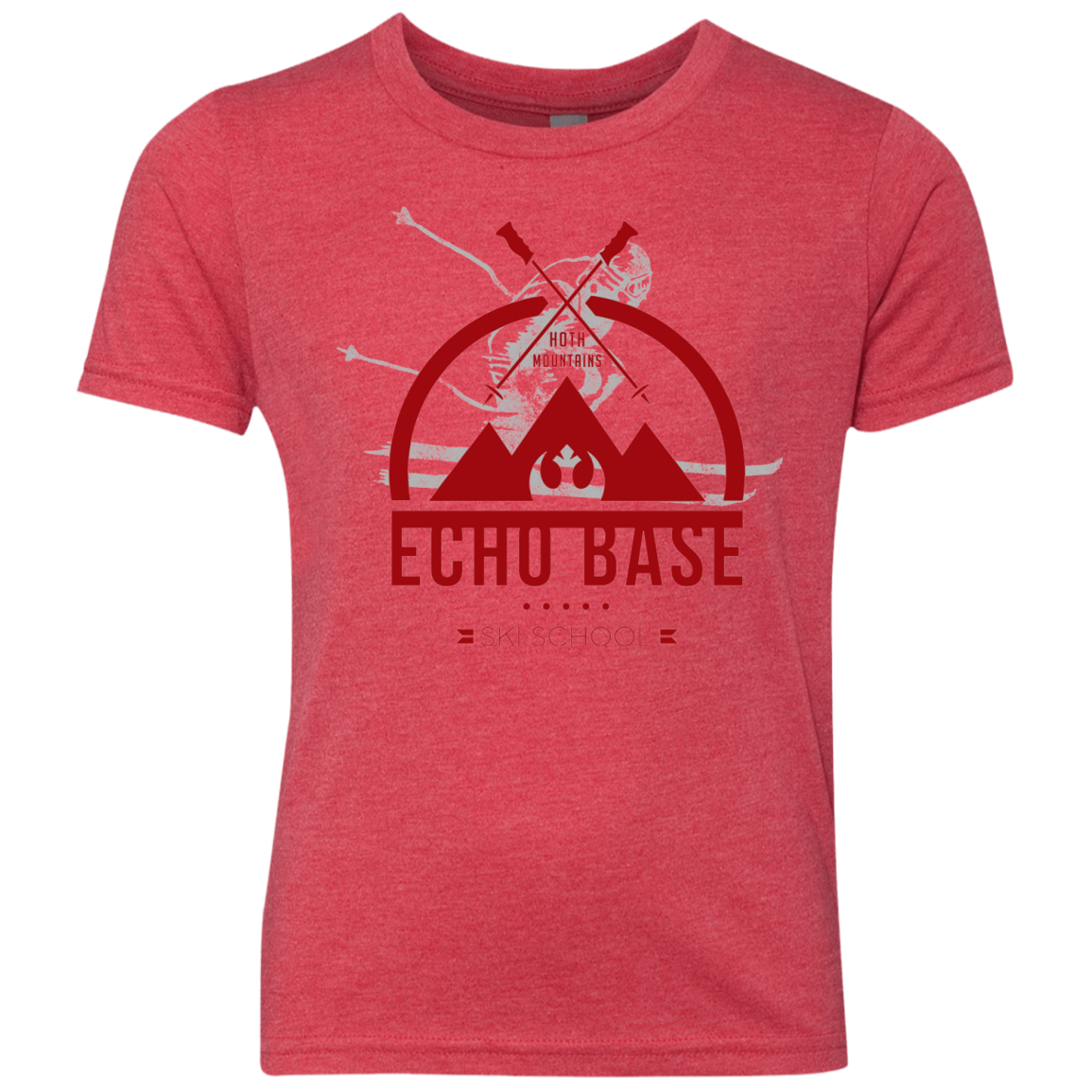 Ski School Youth Triblend T-Shirt